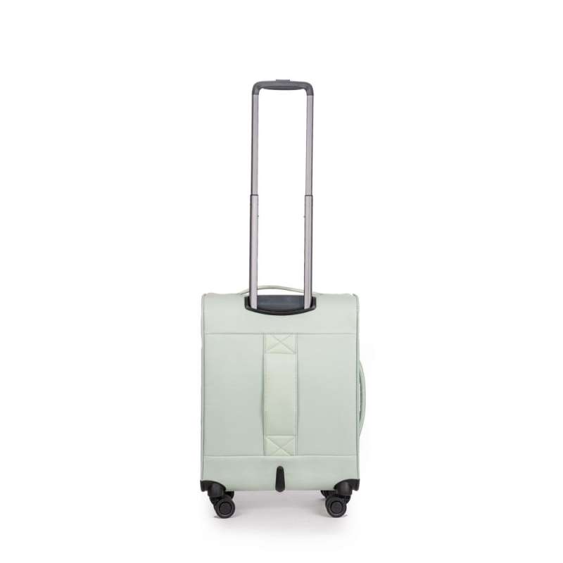 STRATIC Koffer Light+ Handgepäck Weichschalenkoffer, Höhe 55 cm, Größe S mint Rückseite