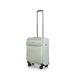 STRATIC Koffer Light+ Handgepäck Weichschalenkoffer, Höhe 55 cm, Größe S mint seitlich 45 Grad
