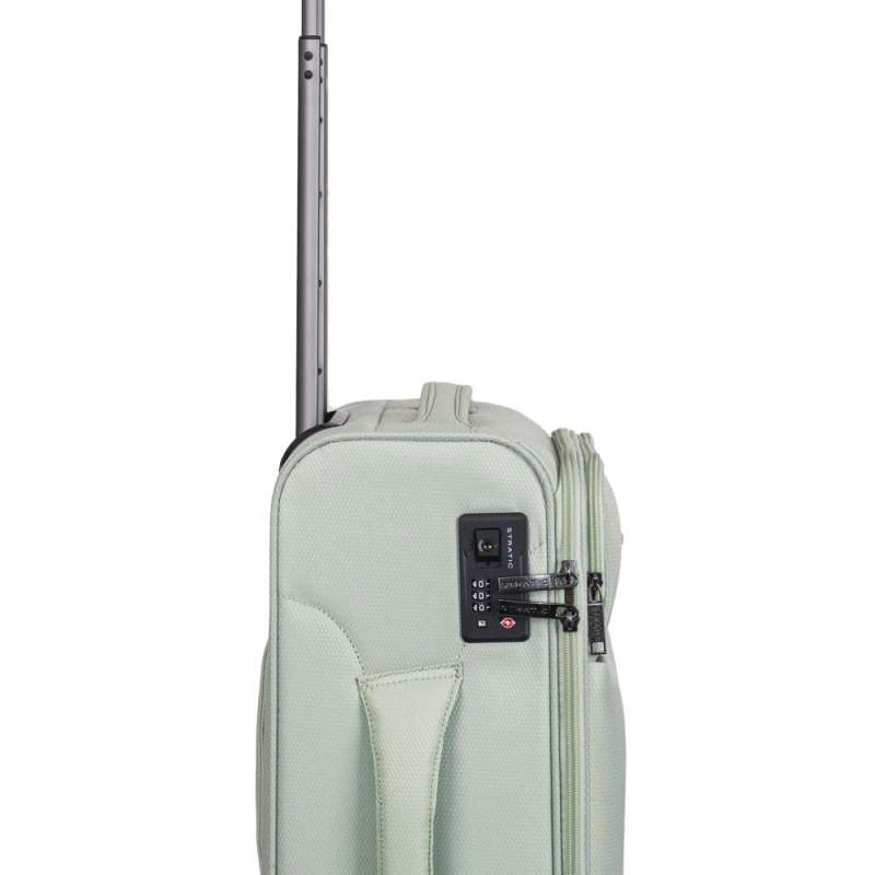 STRATIC Koffer Light+ Handgepäck Weichschalenkoffer, Höhe 55 cm, Größe S mint TSA Schloss