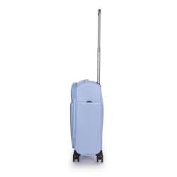 STRATIC Koffer Light+ Handgepäck Weichschalenkoffer, Höhe 55 cm, Größe S pastel blue links