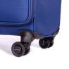 STRATIC Koffer Light+ Weichschalenkoffer, Höhe 68 cm, Größe M dark blue Rollen