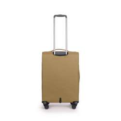 STRATIC Koffer Light+ Weichschalenkoffer, Höhe 68 cm, Größe M khaki Rückseite
