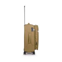 STRATIC Koffer Light+ Weichschalenkoffer, Höhe 68 cm, Größe M khaki expanded