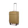 STRATIC Koffer Light+ Weichschalenkoffer, Höhe 68 cm, Größe M khaki seitlich 45 Grad