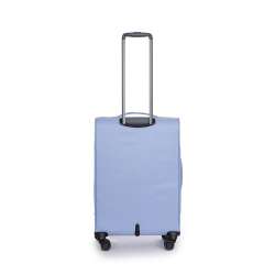 STRATIC Koffer Light+ Weichschalenkoffer, Höhe 68 cm, Größe M pastel blue Rückseite