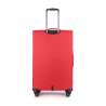 STRATIC Koffer Light+ Weichschalenkoffer, Höhe 76 cm, Größe L red Rückseite