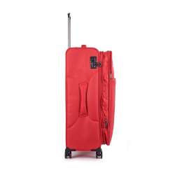 STRATIC Koffer Light+ Weichschalenkoffer, Höhe 76 cm, Größe L red expanded