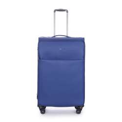 STRATIC Koffer Light+ Weichschalenkoffer, Höhe 76 cm, Größe L dark blue Vorderseite