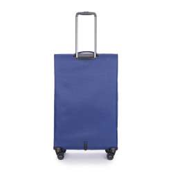 STRATIC Koffer Light+ Weichschalenkoffer, Höhe 76 cm, Größe L dark blue Rückseite
