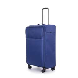 STRATIC Koffer Light+ Weichschalenkoffer, Höhe 76 cm, Größe L dark blue seitlich