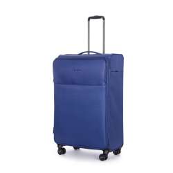 STRATIC Koffer Light+ Weichschalenkoffer, Höhe 76 cm, Größe L dark blue seitlich 45 Grad