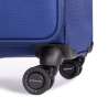 STRATIC Koffer Light+ Weichschalenkoffer, Höhe 76 cm, Größe L dark blue Rollen