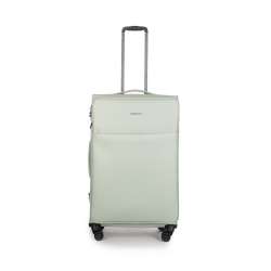 STRATIC Koffer Light+ Weichschalenkoffer, Höhe 76 cm, Größe L mint Vorderseite