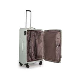 STRATIC Koffer Light+ Weichschalenkoffer, Höhe 76 cm, Größe L mint offen