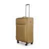 STRATIC Koffer Light+ Weichschalenkoffer, Höhe 76 cm, Größe L khaki seitlich