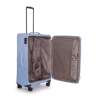 STRATIC Koffer Light+ Weichschalenkoffer, Höhe 76 cm, Größe L pastel blue offen