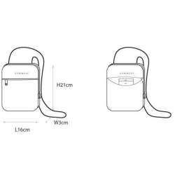 STRATIC Pure Body Bag – Modern & Komfortabel für Unterwegs