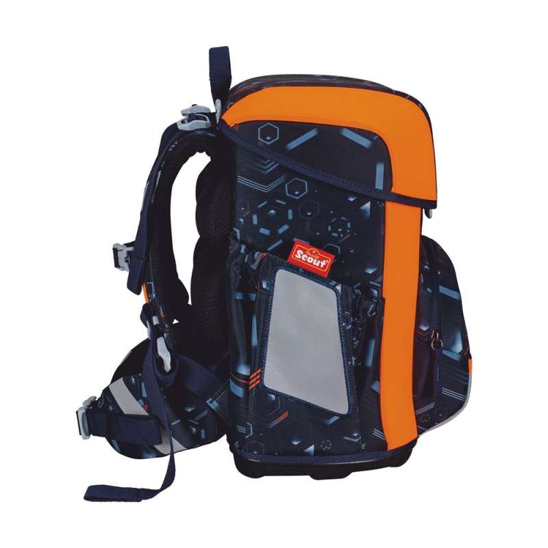 SCOUT Schulranzen Set Neo Space Data seitliche Ansicht