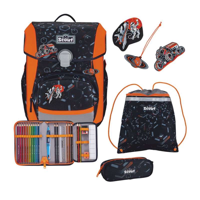 SCOUT Schulranzen Set Neo Space Data  Set