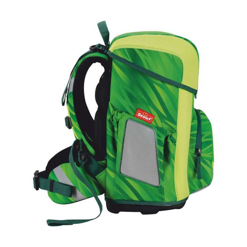 SCOUT Schulranzen Set Neo Dino Rex seitliche Ansicht